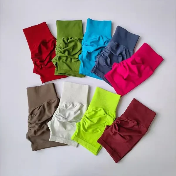 High-Waist Yoga Shorts