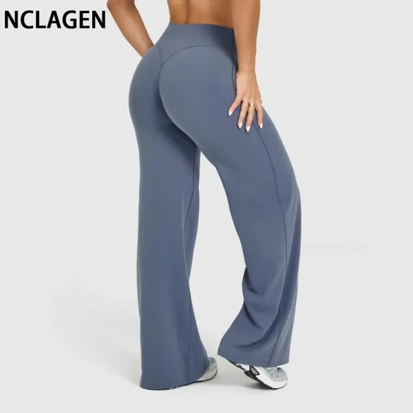 Straight Leg Bottoms Yoga Pants Naked Feel