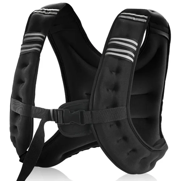12lb Weight Vest with Reflective Stripe for Workout